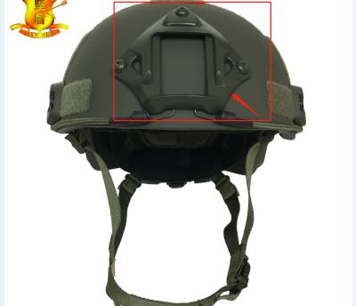 China High Quality Customized Military Helmet Accessories Helmet Parts Accessories ABS Color Police Aluminum Army Shroud Outdoor Activity Helmet Shrouds for sale