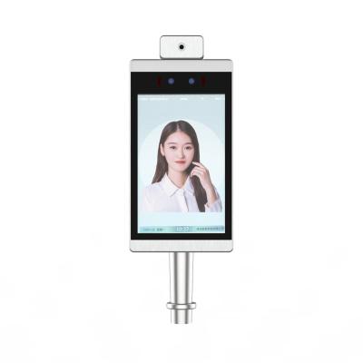 China Malaysia 8inch IPS Display Touch Screen Dynamic Security Time Attendance Indoor Hot Selling Infrared Face Recognition for sale