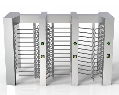 China Face Recognition High Security RFID Full Height Turnstile Barrier Indoor/Outdoor Automatic Fingerprint Access Control For Gyms for sale