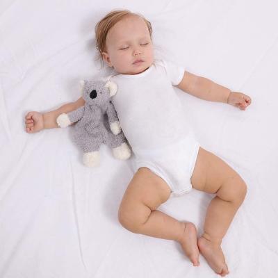 China Eco-Friendly Plush Material Marketing Koala Using Green Soft Toys Crib Plush Doll Toy Customized Design DouDou Scarf Sleep Aid for sale