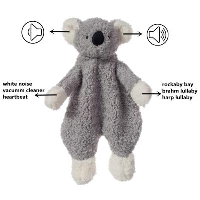 China Eco-Friendly Material Comfort Koala Plush Animal Toys Sleeping, With Light And Healthy Toy For Baby Soft Appease Doll for sale