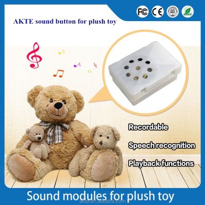 China Programming music for plush toy pre-recorded sound module / music box made by plastic for plush toy for sale