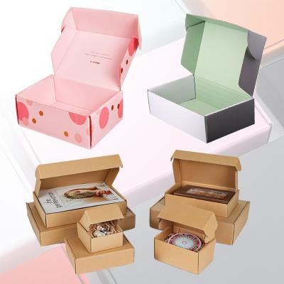 China Recycled Materials HXD Craft Board Recycled Small Black White Boxes For Packiging Clothes Jewelry Candles for sale