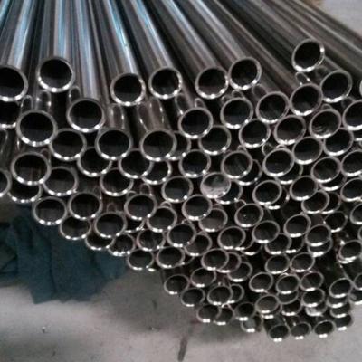 China 201 ASTM H13 3mm 5mm 304 Stainless Steel Round Pipe Decoration Silvery for sale