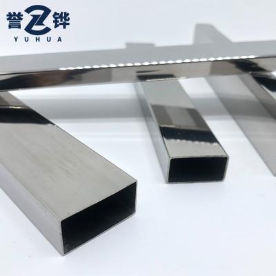 China Tubo de acero inoxidable SS316 los 6M Rectangular Tube del metal de la pulgada 1.5*1.0 en venta