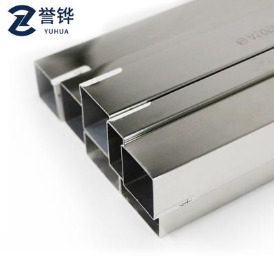 China ASTM 25mm 37mm Stainless Steel Rectangular Pipe 316L SUS317 Hot Rolled for sale