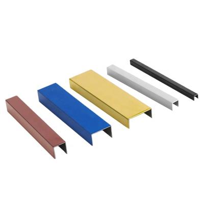 China Protection decorating the edges of the SS304 tile U-shaped decorative strip edge sealing strip wall roll sofa seam office filler for sale