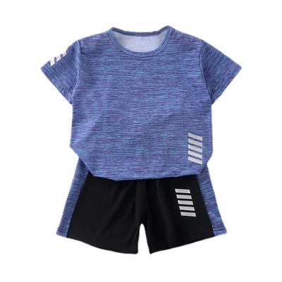 China Mudkingdom Kid Casual Shorts Set Cheap Sports Wear Kids Tracksuit Baby Clothing Set Wholesale Kid Clothes Baby Track Panties For 3t-8t for sale