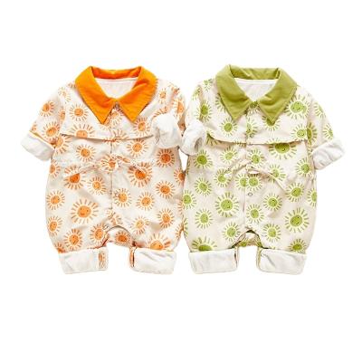 China Mudkingdom Eco-friendly Washable Breathable Baby Clothing Sets Cute Sunshine Baby Wholesale OEM Clothes Factory Baby Products for sale