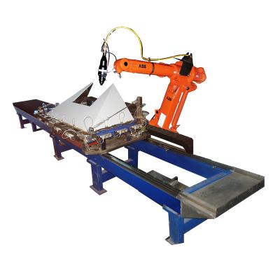 China Building material stores Chutian robot laser welding machine with KUKA YASKAWA Kawasaki ABB YASKAWA for sale