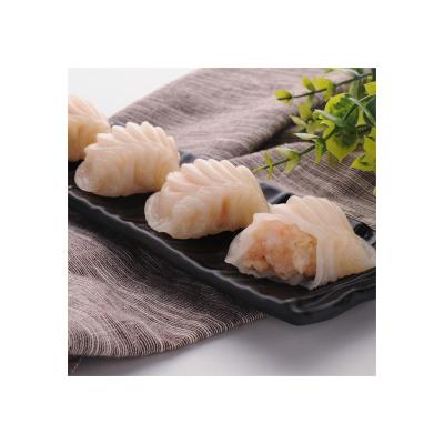 China FROZEN 2022 new taste organic food grade nutrition fast food fresh crystal shrimp dumplings for sale