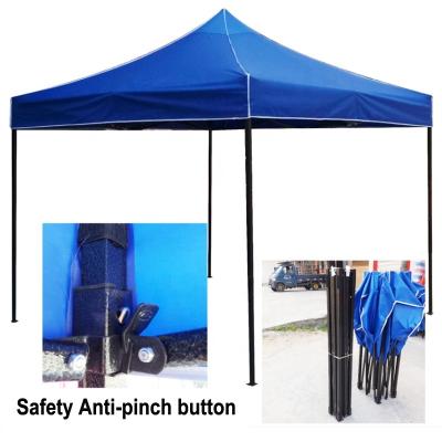 China Cheap 3x3 Folding, Portable Outdoor Event Pop Up Gazebo With Side Walls Printed Canopy Tents For Outdoor Trade Shows Aluminum Waterproof for sale