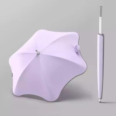 China All In 1 Blunt Round Corner Child Safety Umbrella With Auto Open Button for sale