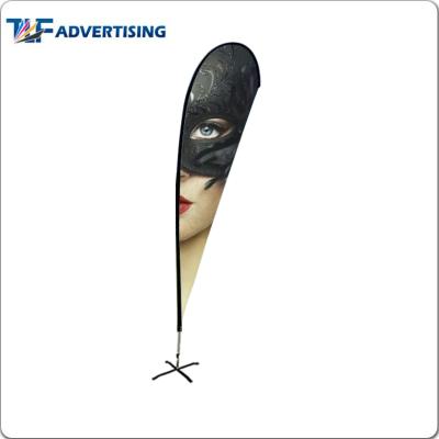 China FLYING Outdoor Teardrop Flags High Performance Brand Solutions Best Quality Teardrop Flag Mockup Design Free Prices for sale