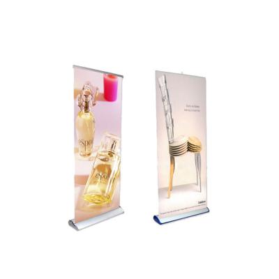 China Exhibition. Advertising. Trade fair. Wholesale Promotion Aluminum Retractable Wide Banner Stand Base Roll Up Banner For Exhibition for sale