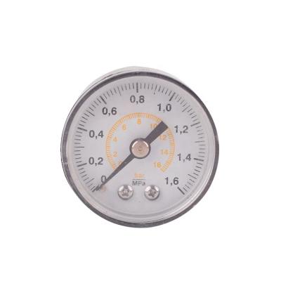 China Boat Water Pressure Gauge Price Accuracy 16 Bar Well Water Pressure Gauge 1.5