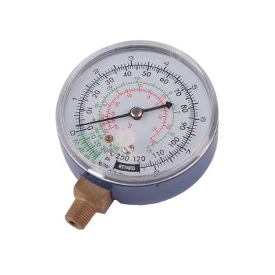 China Air Conditioning Pressure Gauge Freon R12 R22 R502 Air Pressure Gauge 1.5