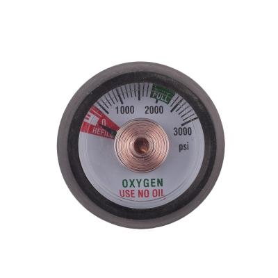 China 36mm Oxygen with 1/8NPT 400BAR 1.5