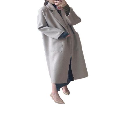 China Best Seller Breathable Comfortable Women Coat Long Winter Coat For Ladies Wool Coat for sale