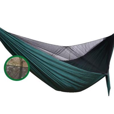 China Outdoor Camping Bed Mosquito Fabric Multicolor Net Nylon Custom Printed Camping Hammock for sale