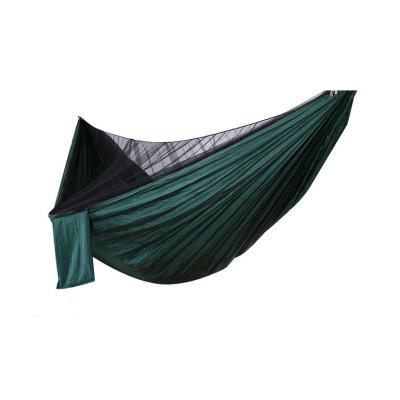 China Hot Sale Mosquito Net Hammock 210T Outdoor Mosquito Net Outdoor Camping Bed Mosquito Net Nylon Automatic Rotating Hammock for sale