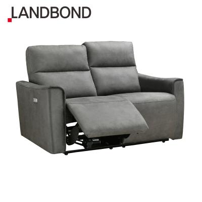 China Super Capacity Two Loading Multi-fuction Home Furniture Seat Recliner China Modern Electric Living Room Sofa With Usb Charger for sale