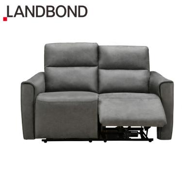 China Modern Capacity Office Home Furniture Living Room Recliner Fabric Chair 2 Seater Reclinable Electric Super Loading High Quality Sofas for sale