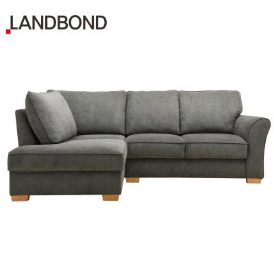 China Designed In Comfort Durability And Style Durable Soft Back Cushions Modern Hotel Sofa Set With L Shaped Lounge Chair for sale