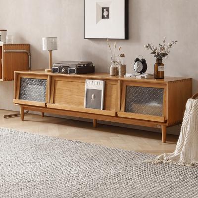 China Environmentally Friendly Stylish Large Capacity Modern Furniture Living Room Wood TV Cabinet Living Room Wood Cabinet for sale