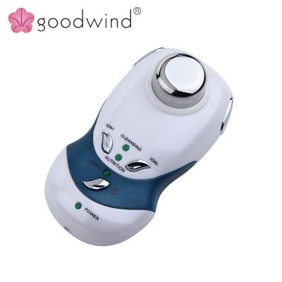 China Portable Ionic Ultrasonic Galvanic Anti-Puffiness Eye Pouch Removal Eye Care Massager Machine for sale