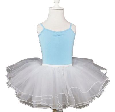 China tutu & Edges OEM Sleeveless Kids Dance Dress Cotton Ballet Dance Dancer Tights for sale