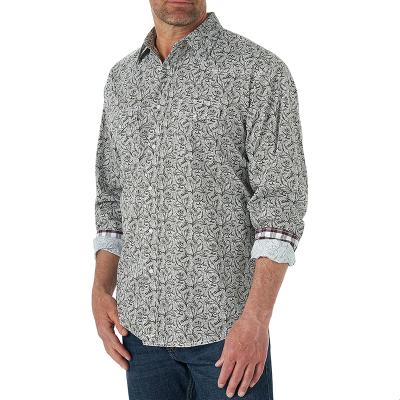 China Anti-wrinkle Mens Shirts Plus Size Shirts For Mens Classic Factory Checked Long Sleeve Mens Shirts for sale