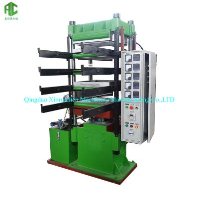 China Factory hot sale rubber interlocking tile making machine/paving vulcanizing press/gym rubber tile flooring rubber protection vulcanizing machine for sale