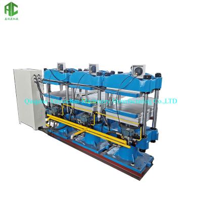 China Sole Plant Machine And Rubber Production Line / Press Bed Machine Making Rubber for sale