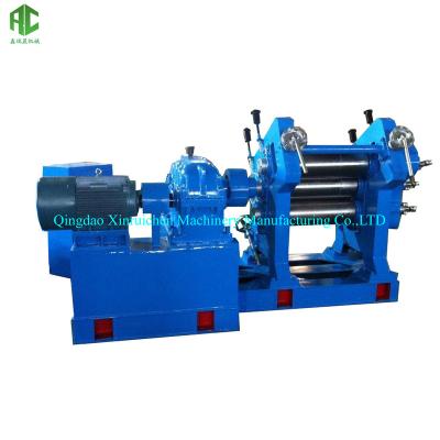 China Building material shops 4 type calendar rollers calendar machine /rubber sheet calender machine/L type machine for sale