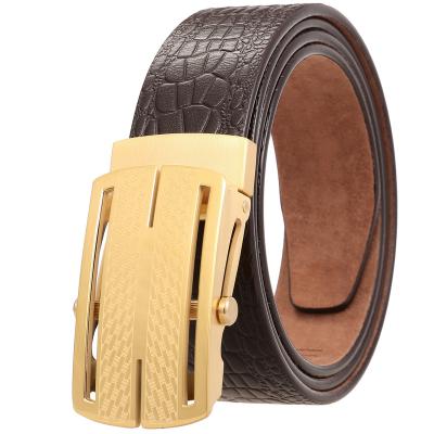 China Fashion.Casual.Business Designer Stainless Steel Leather Belt LY36-61519-8 for sale