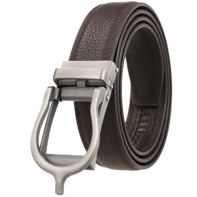 China New LY33-23429-5 Cowhide Business Men's First Layer Cowhide Belt for sale