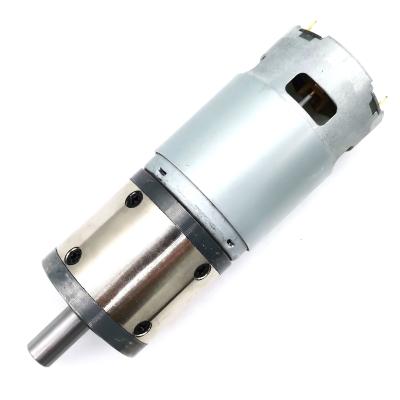 China High Torque 150kg.cm 24VDC 42mm Planetary Gear 1500rpm Drip Proof Motor With 775 Motor for sale