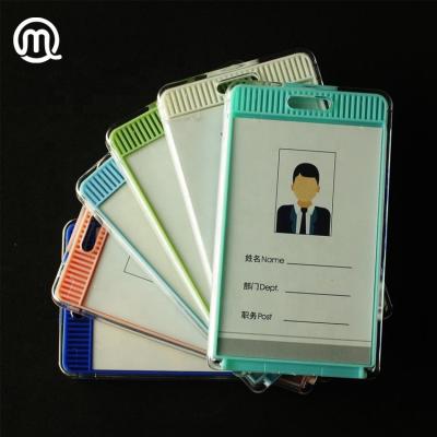 China Luminous Backpack ID Tags For Student ID Cards Business Card Size With Clear Window (Assorted Colors) 60*120mm for sale