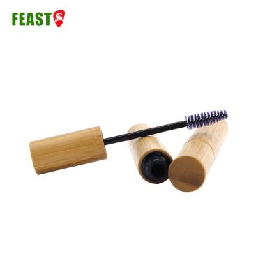 China 2022 hot selling bamboo mascara jar 10ml 15ml single outsourcing container style cosmetic bamboo bamboo jar for sale