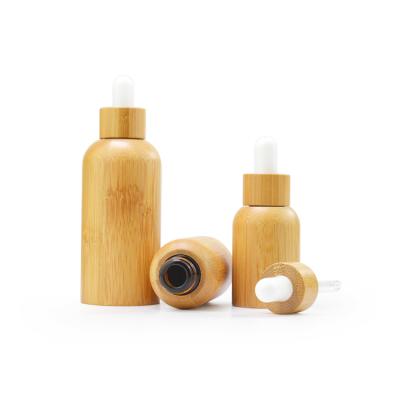 China 2020 new cosmetic glass dropper bottle 20/30/50ml volume essential oil bottle for sale