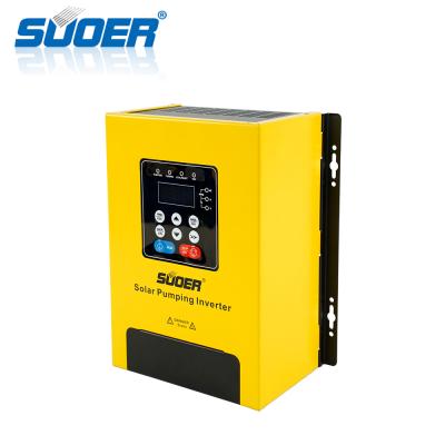 China Suoer Optional High Efficiency 220V 2200w 2.2KW 3HP Water Pumping 2.2kw Single Phase Solar Pump Inverter for sale