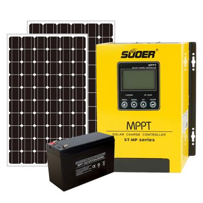 China SUOER 2kw 5kw 10kw 30kw Power Off Grid Home Solar System Full New Industrial for sale