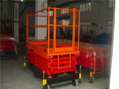 China Self propelled hydraulic lift platform with overload protection device for sale