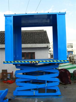 China 0.25~1m/s hydraulic cargo lift  Low-noise and energy-saving Freight Elevator for sale