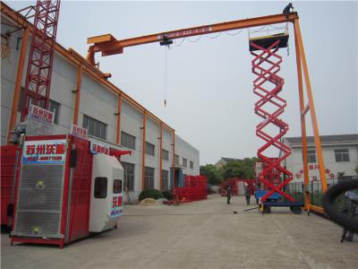 China 2x2000kgs hydraulisch die Liftplatform voor vervoer wordt gegalvaniseerd of wordt geschilderd Te koop