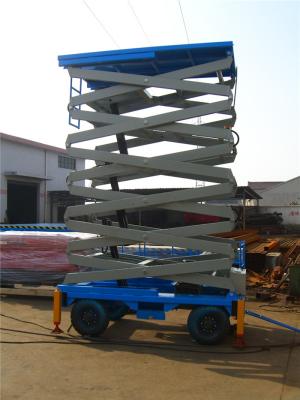 China 20m Hydraulisch Liftplatform, Elektrische Beweegbare Gemotoriseerde Schaarlift Te koop