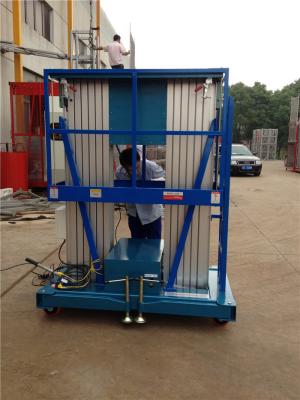 China Telescopic Mobile Elevated Working Platforms 480kg Weight 1.98m Height for sale