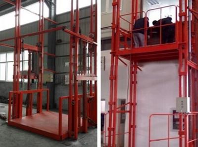 China 0-20t Loading Capacity Guide rail hydraulic lifting platform working under 16Mpa for sale