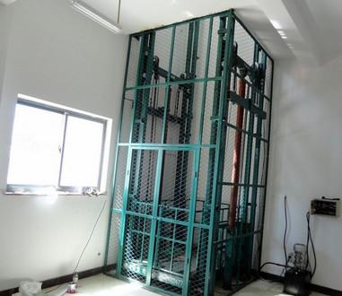 China 4 Tons Electric hydraulic cargo lift with 20M Max. Lifting Height for sale